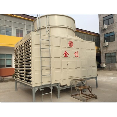 金創JC 玻璃鋼冷卻塔,不銹鋼冷卻塔,冷卻塔廠家直銷保證每臺產品質量發型冷卻塔圖片_高清圖_細節圖-河南金創制冷設備 -